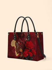 African Blaze Premium Leather Handbag QR0XD537