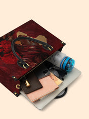 African Blaze Premium Leather Handbag QR0XD537