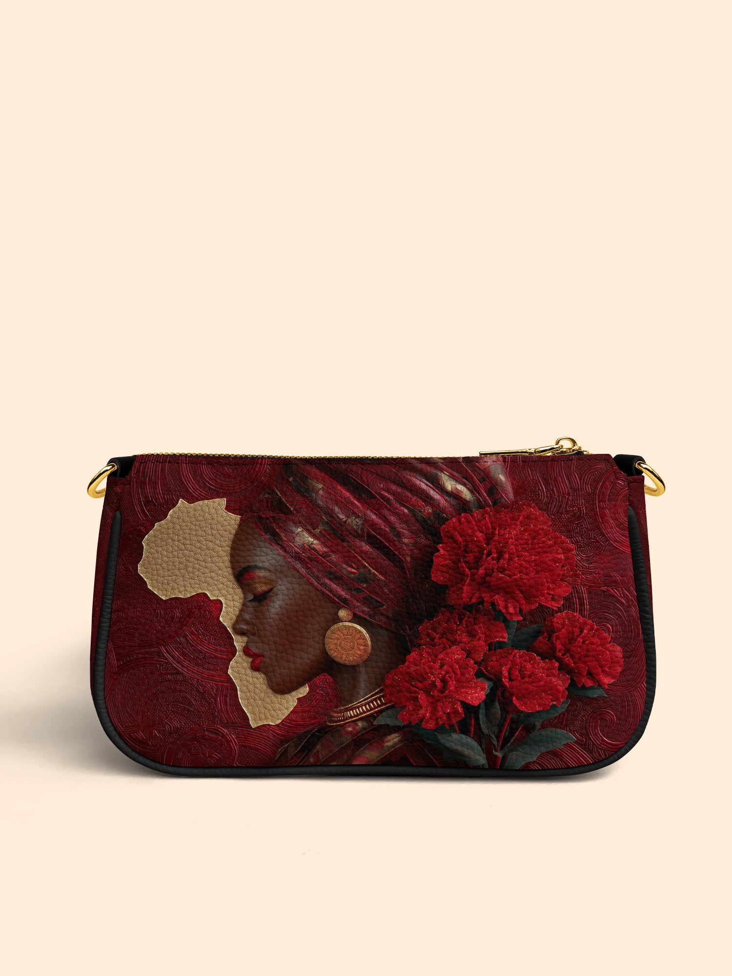 African Blaze Classic Zip Pochette QR0XD547
