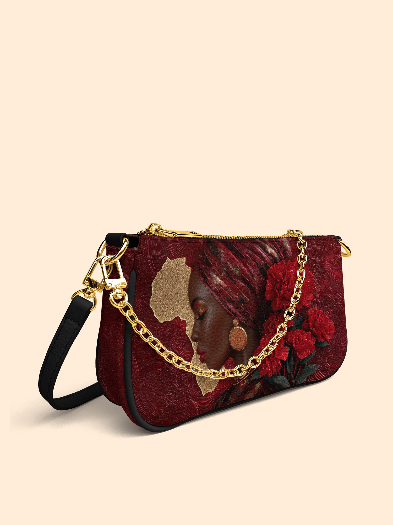 African Blaze Classic Zip Pochette QR0XD547