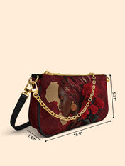 African Blaze Classic Zip Pochette QR0XD547