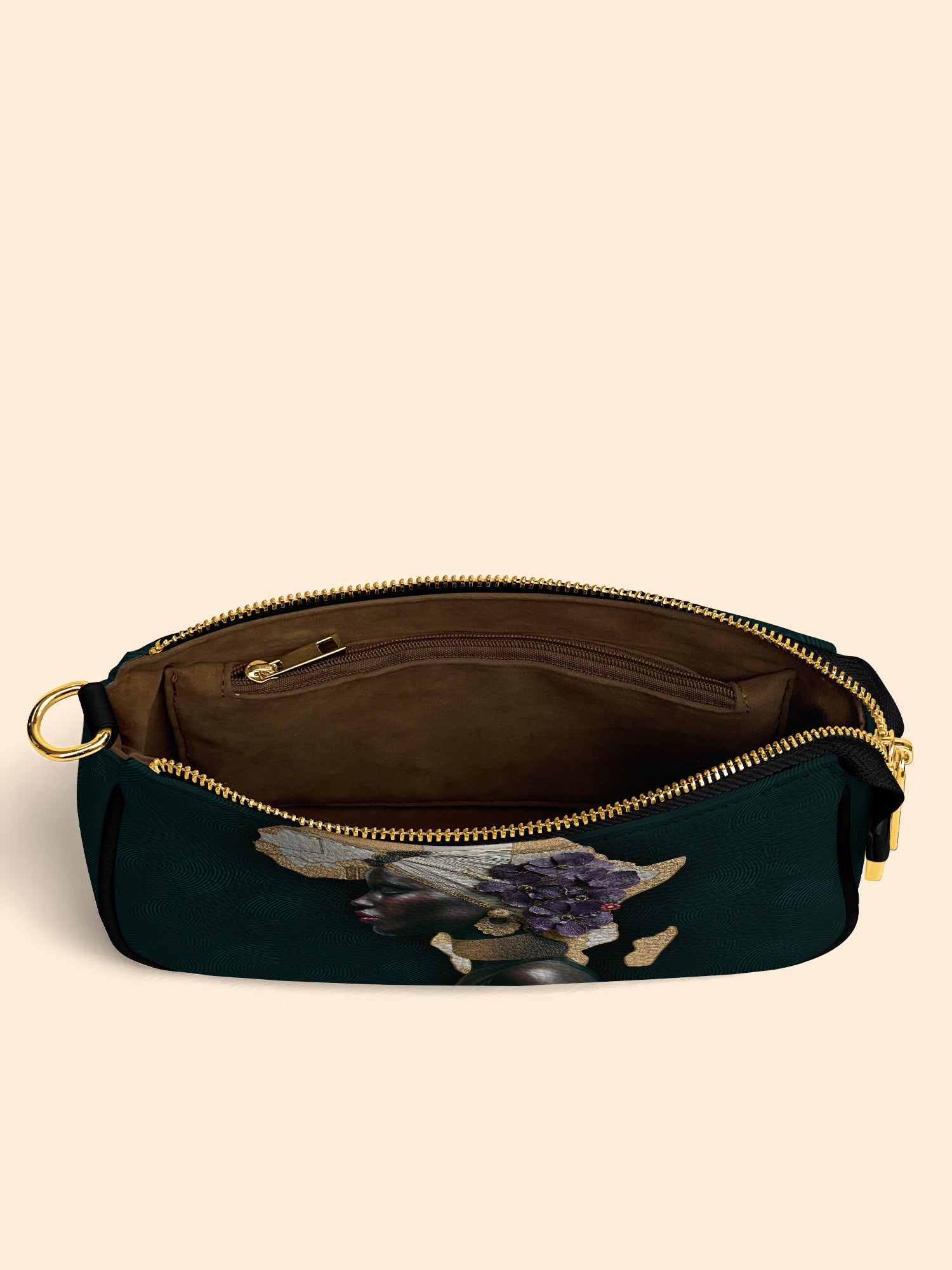 African Bloom Classic Zip Pochette QR0XD545