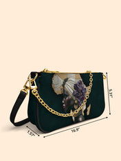 African Bloom Classic Zip Pochette QR0XD545
