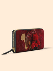 African Blaze Slimline Zippy Wallet QR0XD557