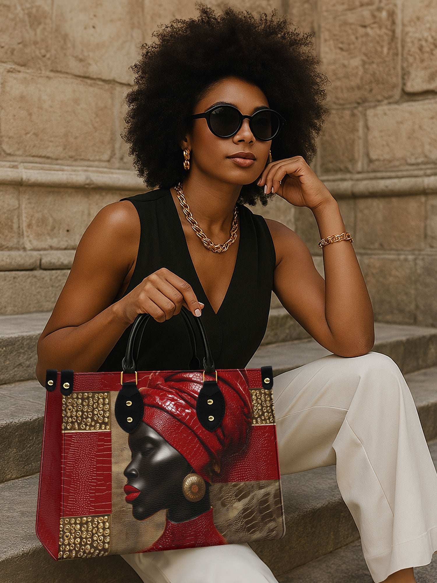 Aurum Essence Premium Leather Handbag QR0XD559