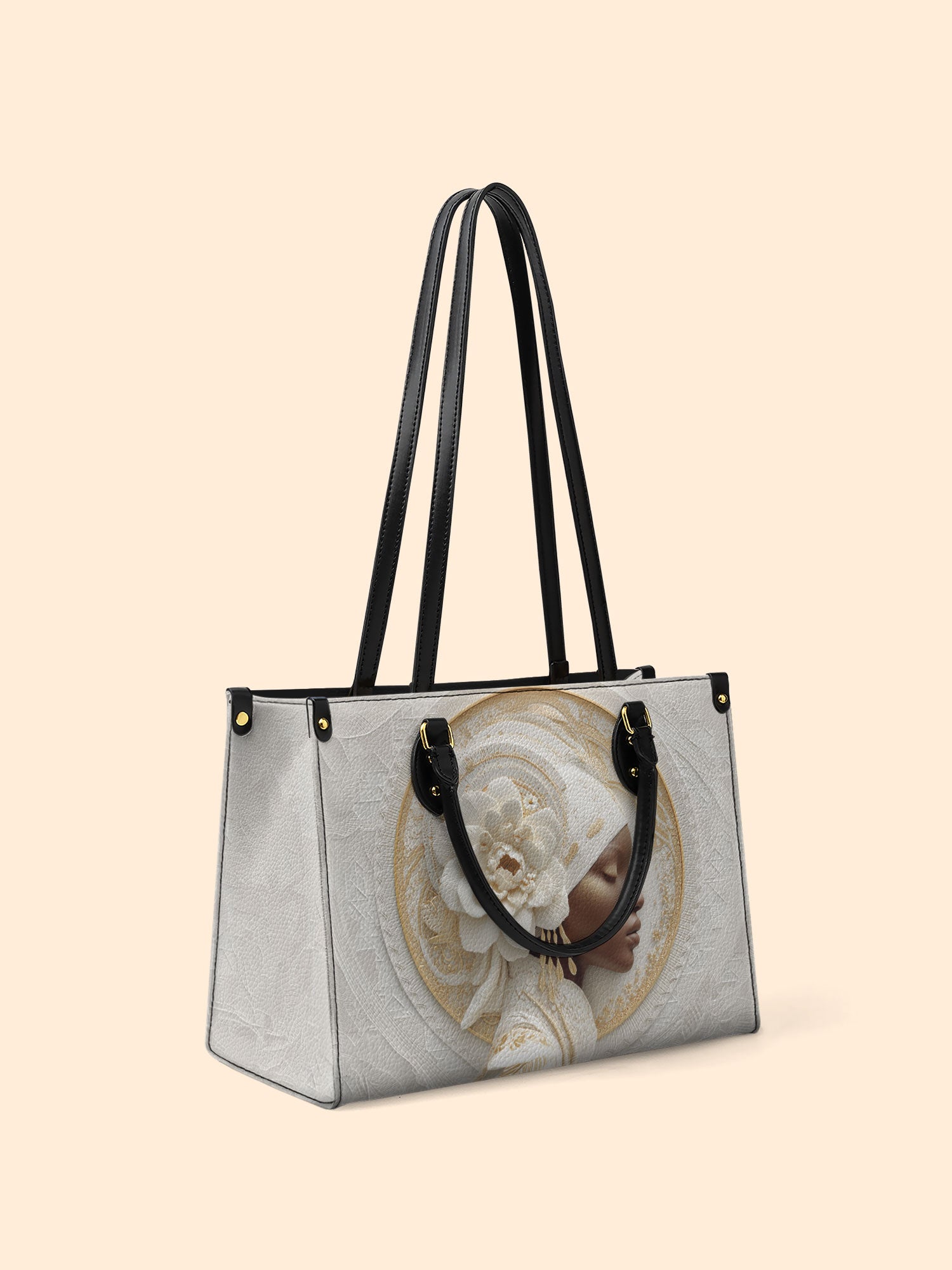 Blossom Goddess Premium Leather Handbag QR0TD319