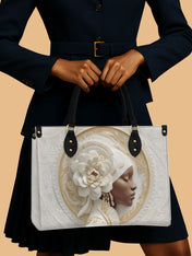 Blossom Goddess Premium Leather Handbag QR0TD319