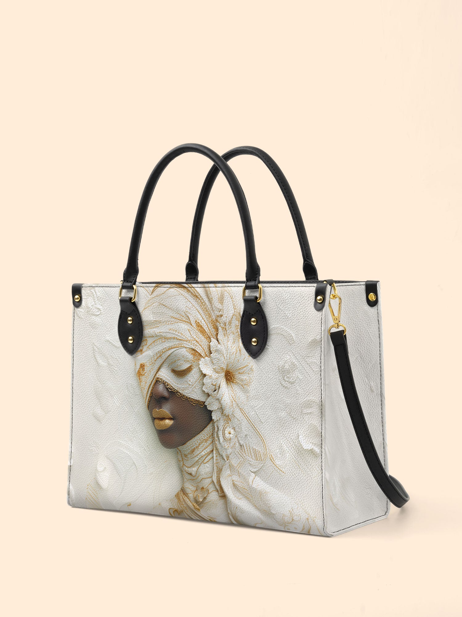 Pure Crown Premium Leather Handbag QR0TD325