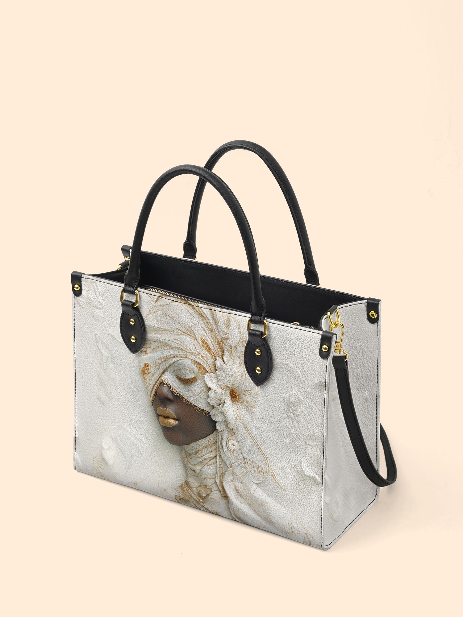 Pure Crown Premium Leather Handbag QR0TD325