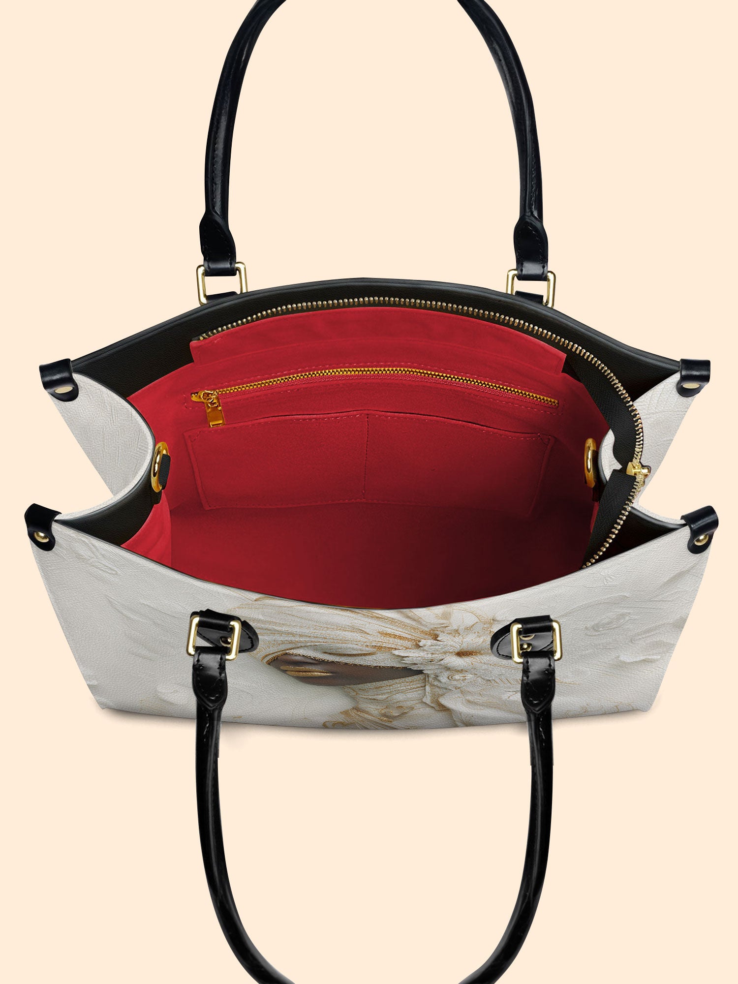 Pure Crown Premium Leather Handbag QR0TD325