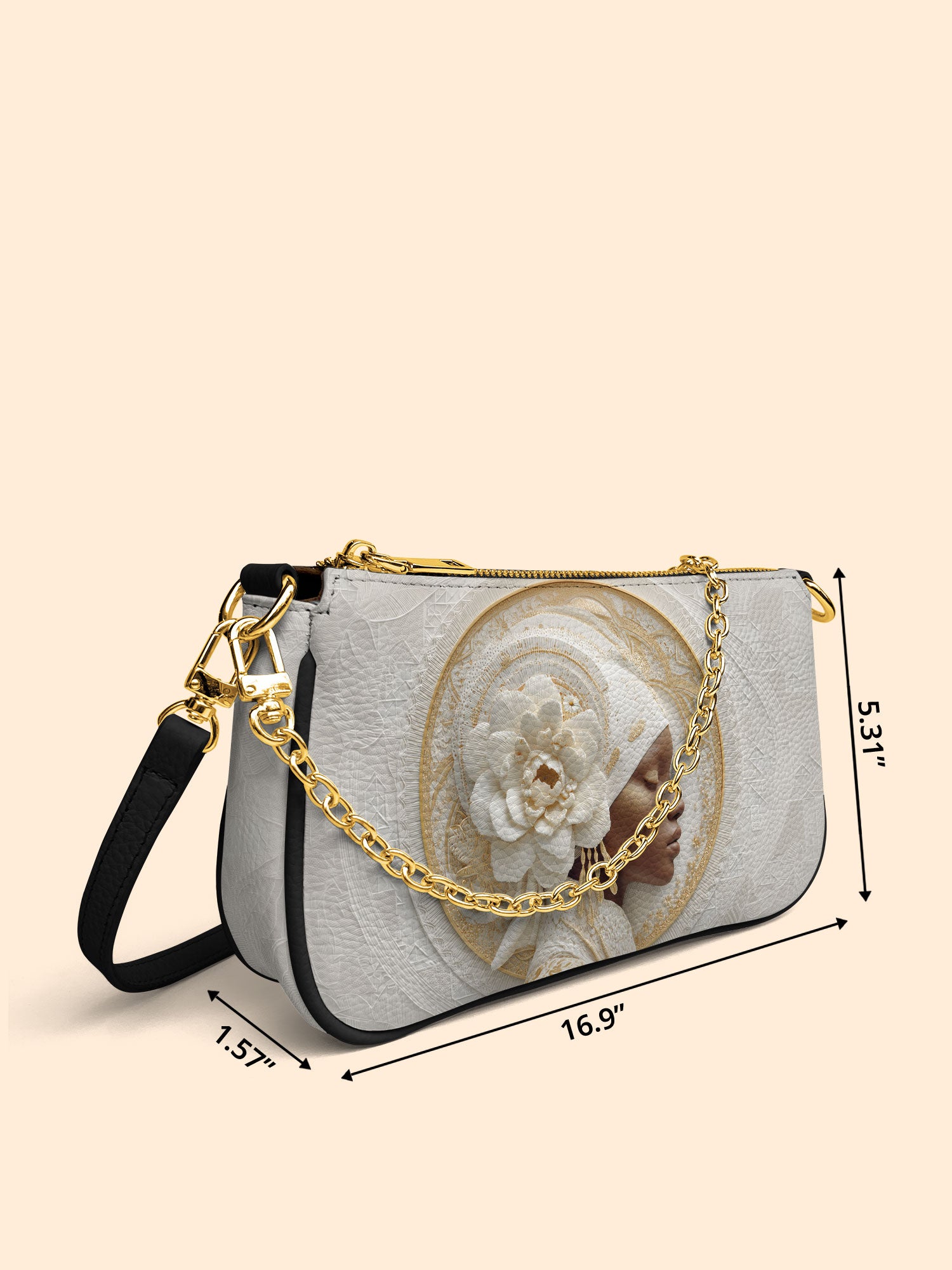 Blossom Goddess Classic Zip Pochette QR0TD321