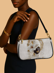 Ivory Bloom Classic Zip Pochette QR0TD324