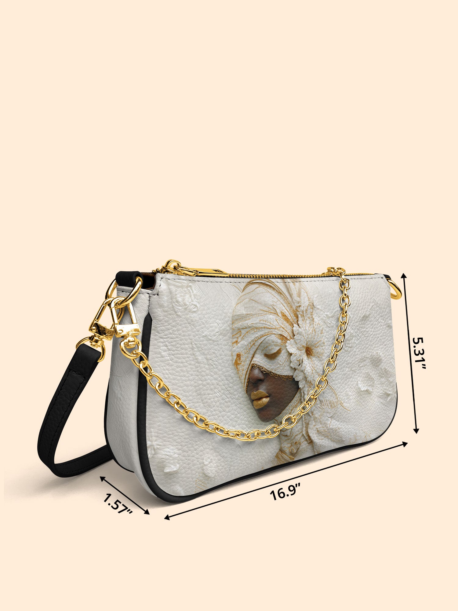 Pure Crown Classic Zip Pochette QR0TD327