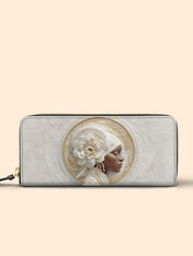 Blossom Goddess Slimline Zippy Wallet QR0TD320