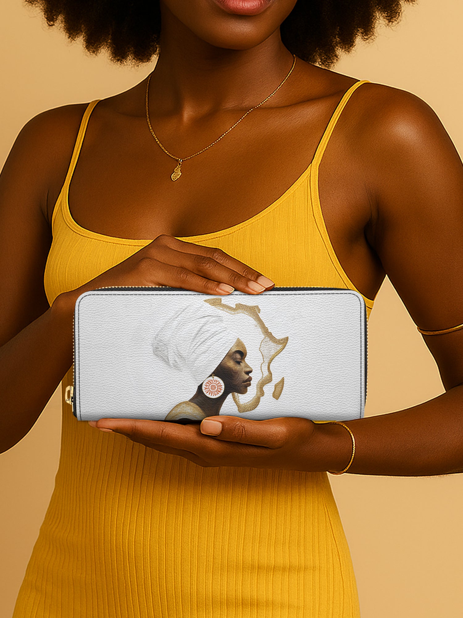 Sacred Continent Slimline Zippy Wallet QR0TD335