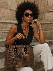 Aasha Africa Premium Leather Handbag QR0XD607