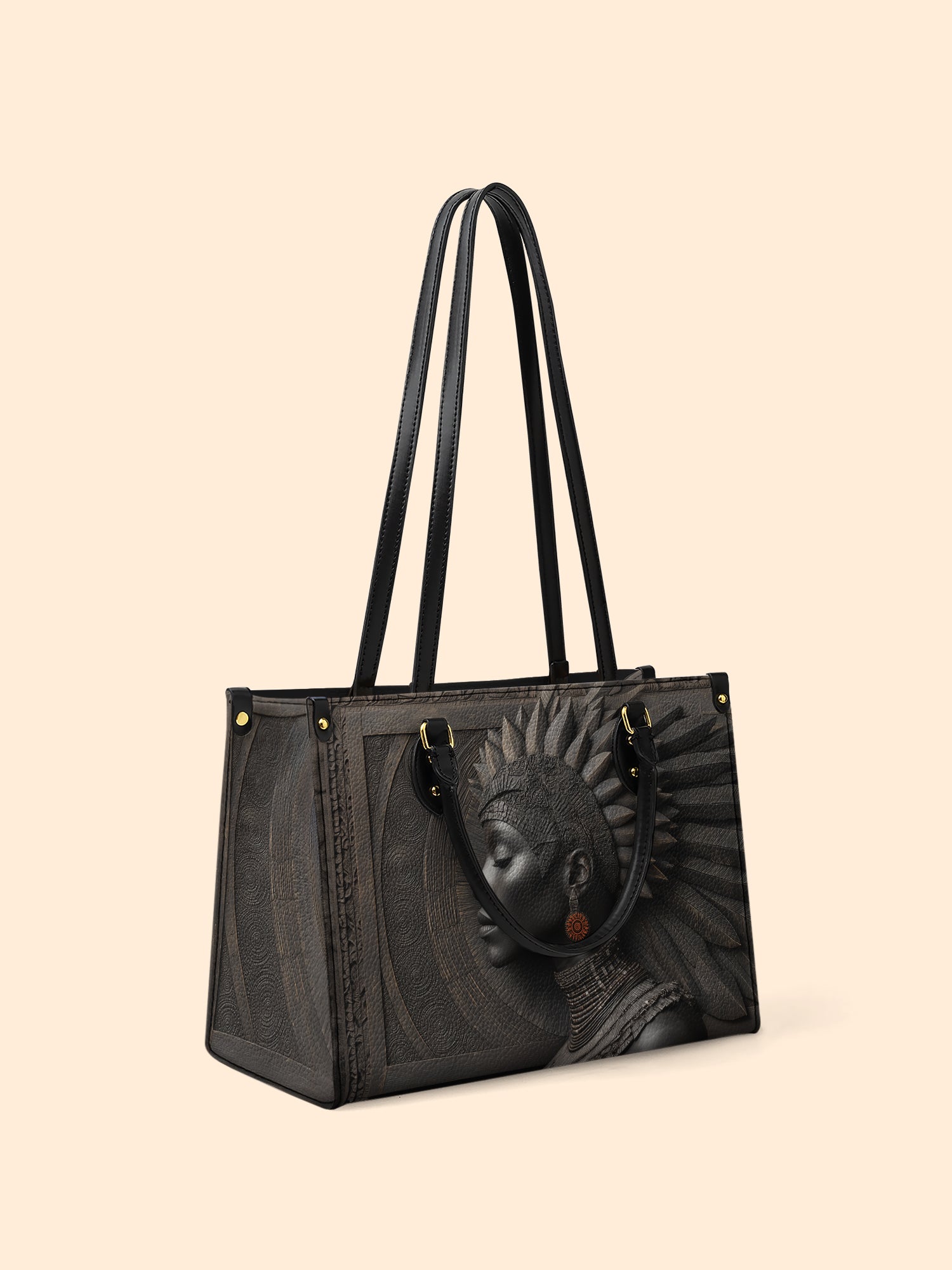 Afri-Legacy Premium Leather Handbag QR0XD611