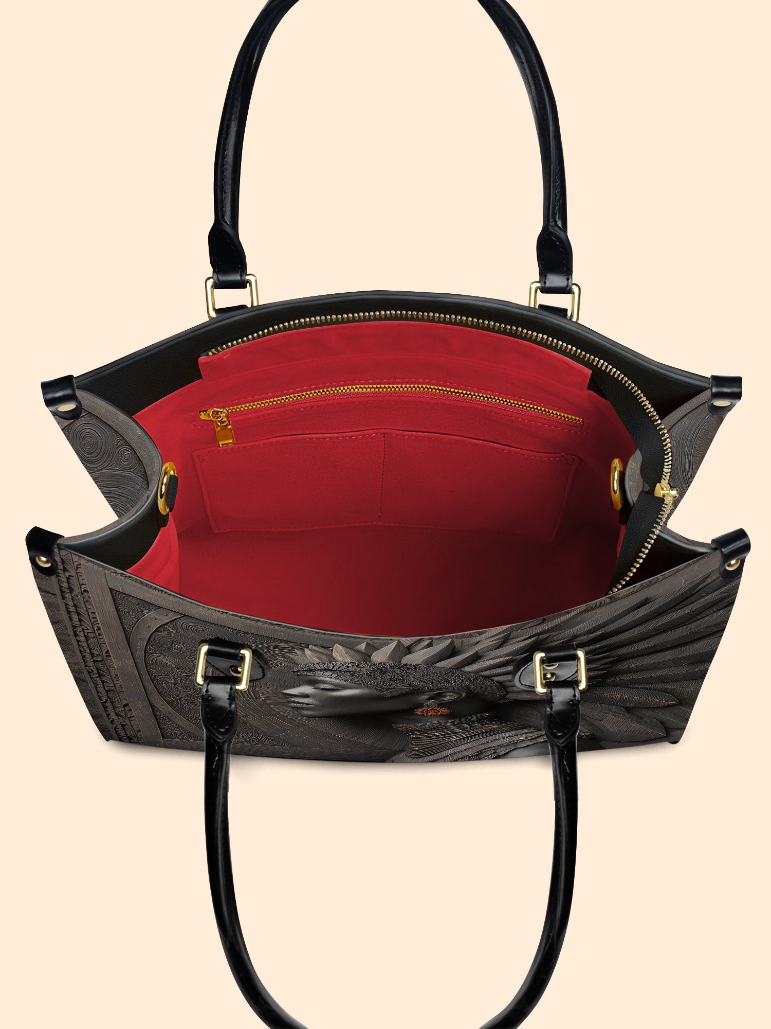 Afri-Legacy Premium Leather Handbag QR0XD611