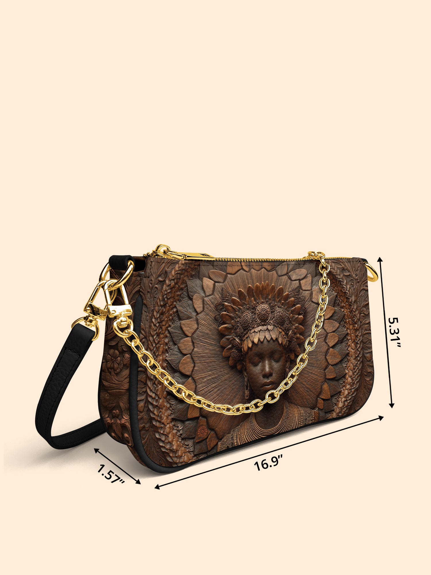 Afriscendence Classic Zip Pochette QR0XD617