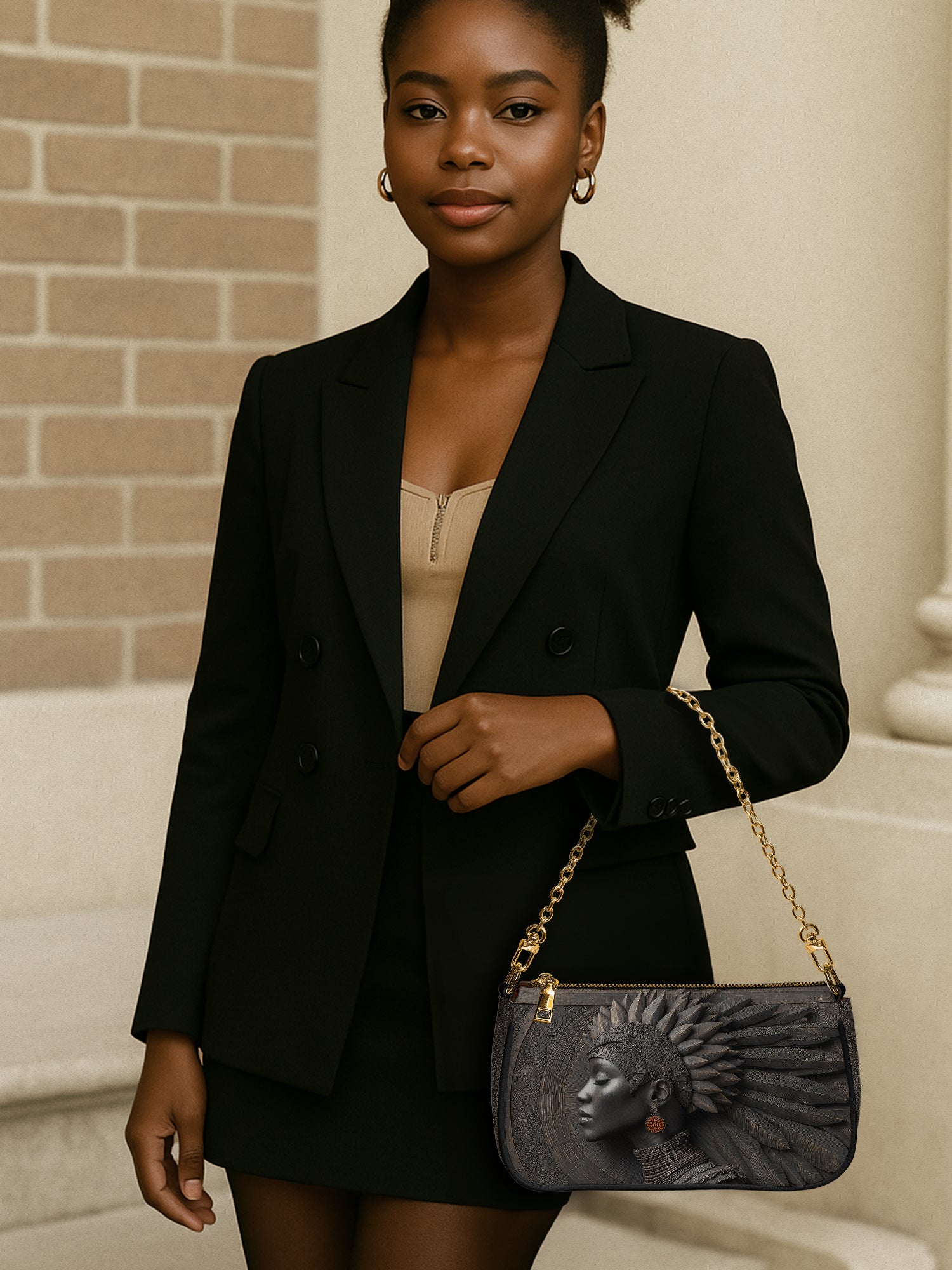 Afri-Legacy Classic Zip Pochette QR0XD619