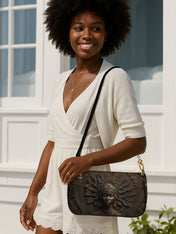 Alkebulan Arts Classic Zip Pochette QR0XD616