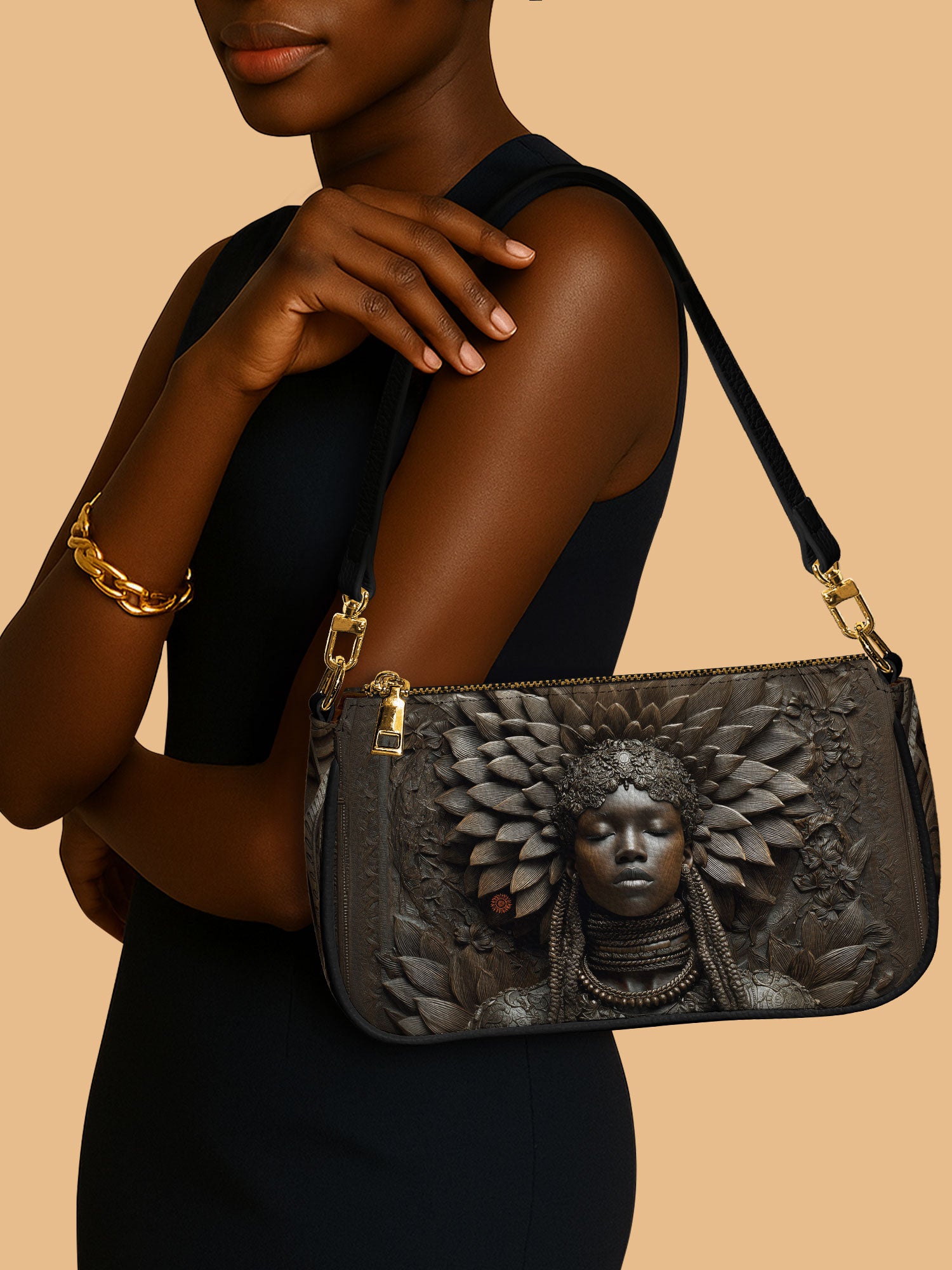 Bronze Birthright Classic Zip Pochette QR0XD618