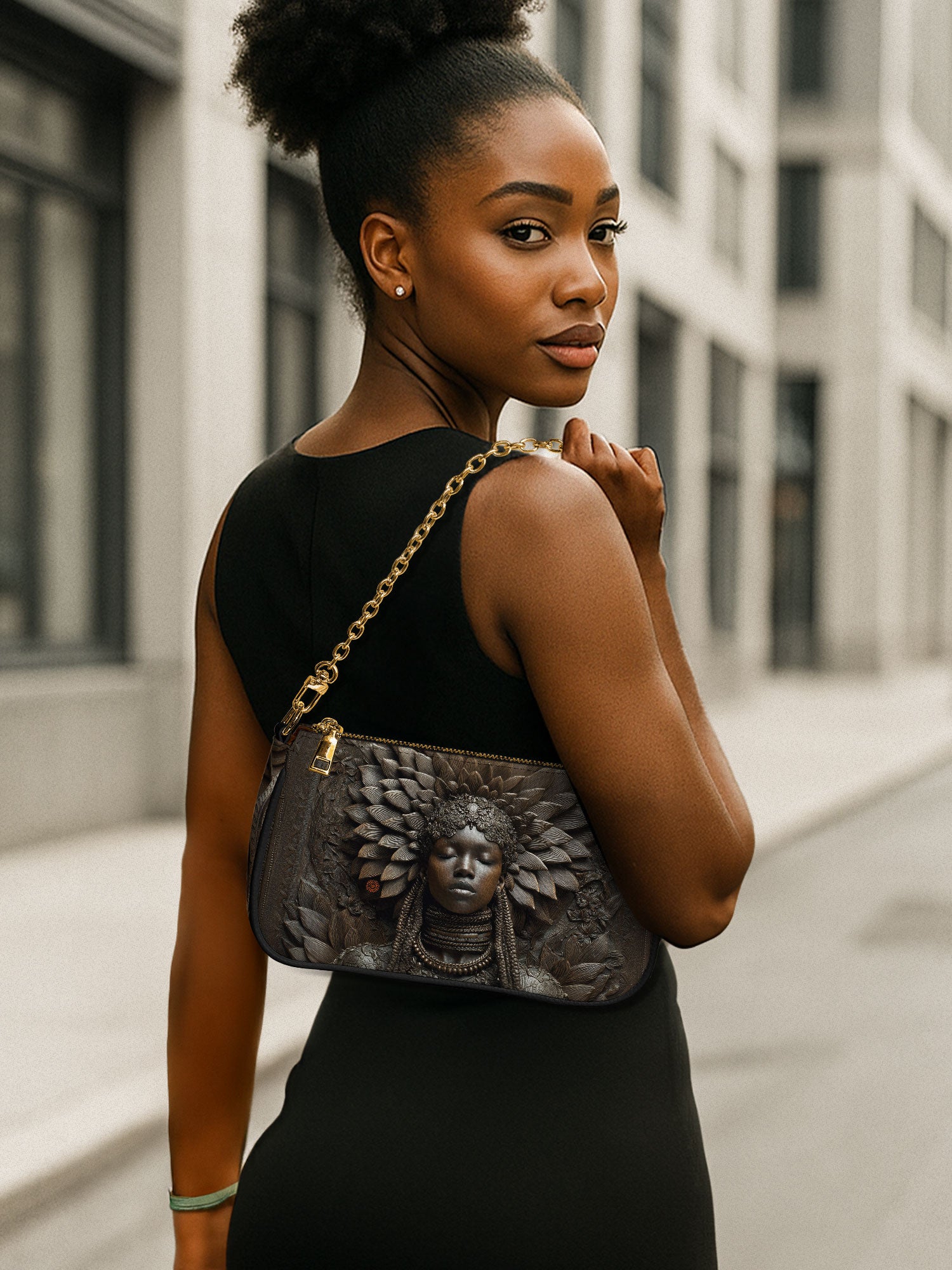 Bronze Birthright Classic Zip Pochette QR0XD618