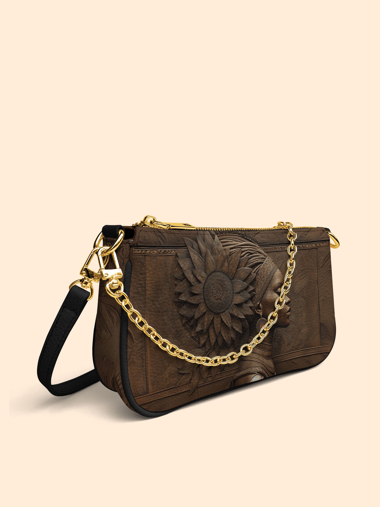 Gilded Genesis Classic Zip Pochette QR0XD621