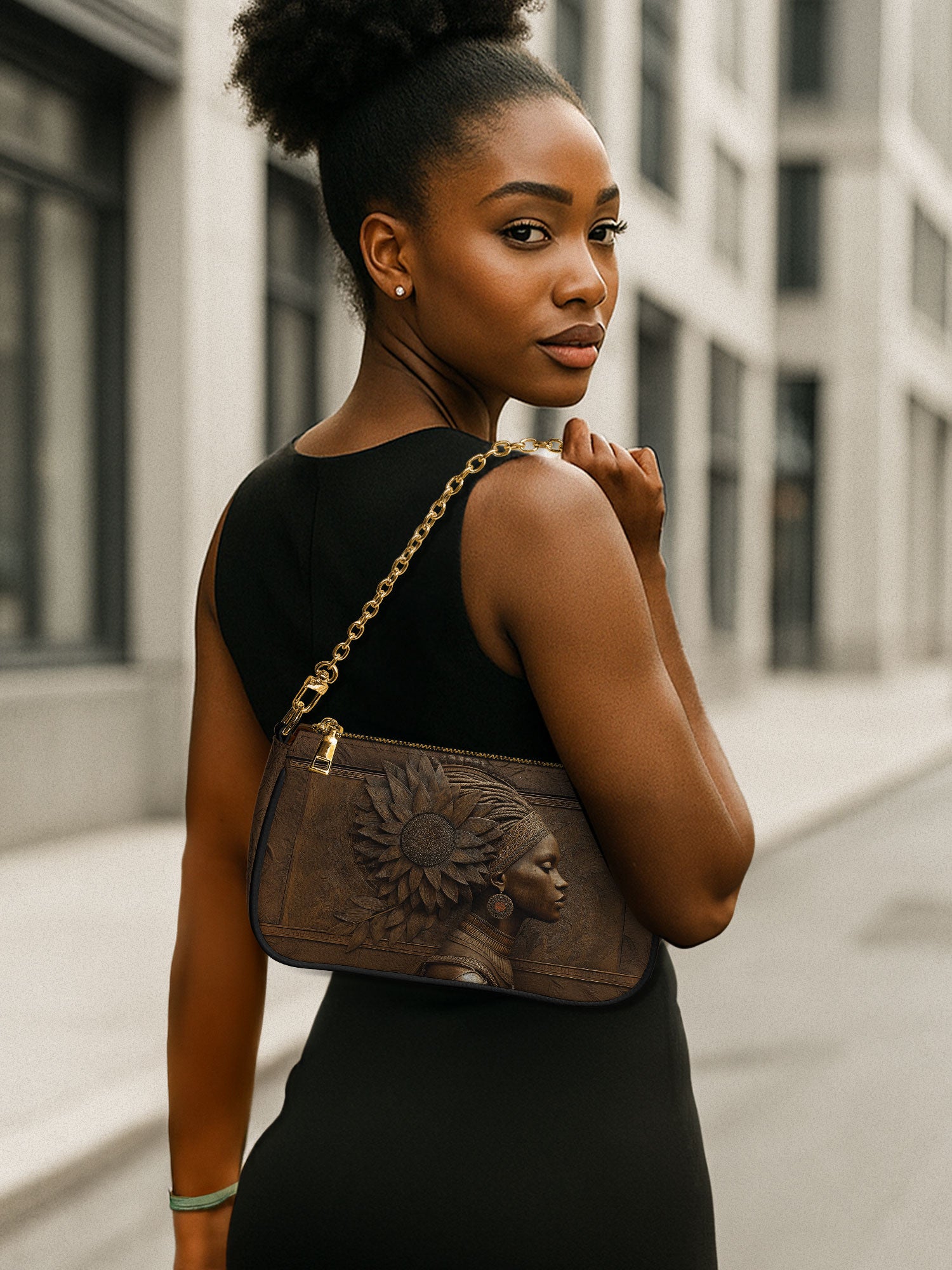 Gilded Genesis Classic Zip Pochette QR0XD621