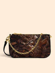 Ivory Leaf Classic Zip Pochette QR0TD342