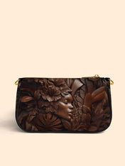 Ivory Leaf Classic Zip Pochette QR0TD342