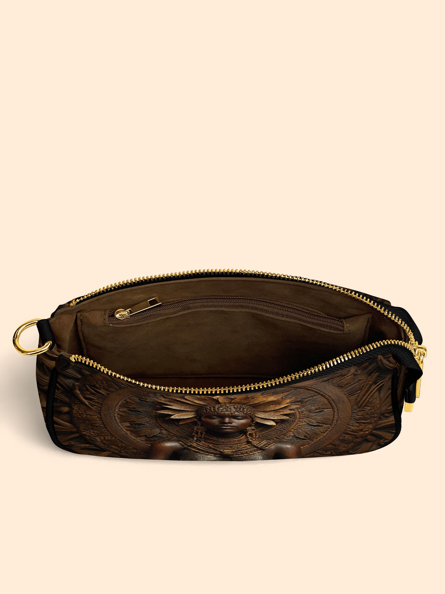 Mahogany Majesty Classic Zip Pochette QR0XD622