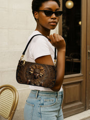 Mahogany Majesty Classic Zip Pochette QR0XD622