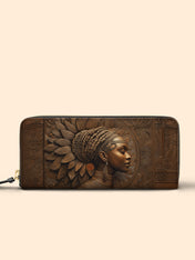 Aasha Africa Slimline Zippy Wallet QR0XD623