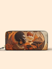 Ancestral Oak Slimline Zippy Wallet QR0TD338