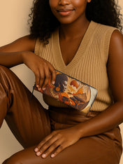 Ancestral Oak Slimline Zippy Wallet QR0TD338