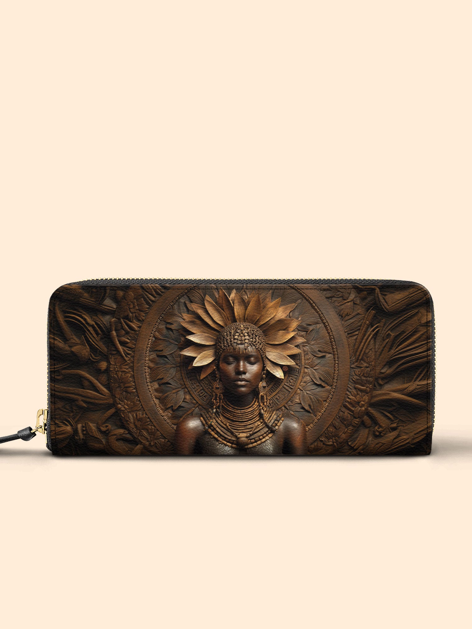 Mahogany Majesty Slimline Zippy Wallet QR0XD630