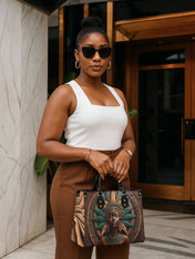 Rooted Legacy Premium Leather Handbag QR0TD349