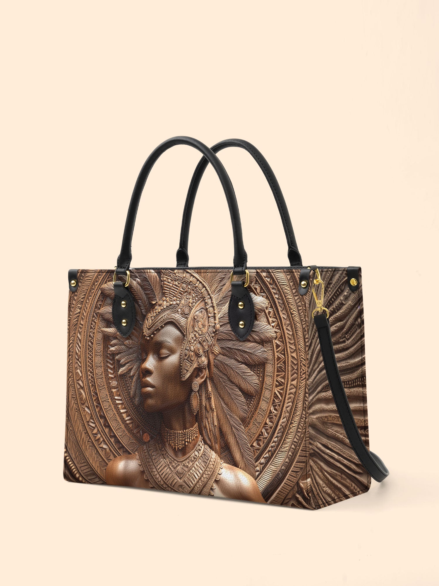 Timber Grace Premium Leather Handbag QR0TD352