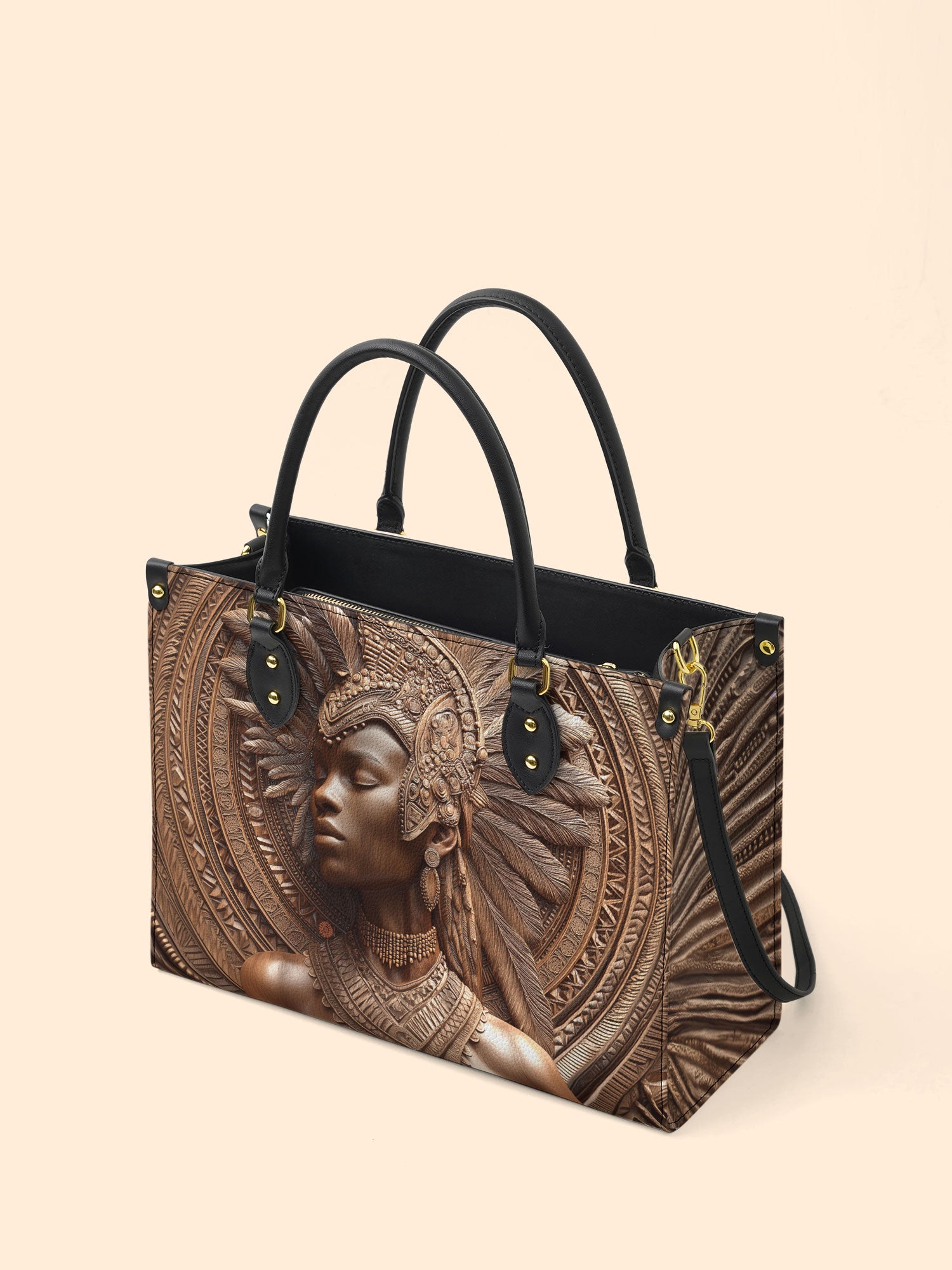 Timber Grace Premium Leather Handbag QR0TD352