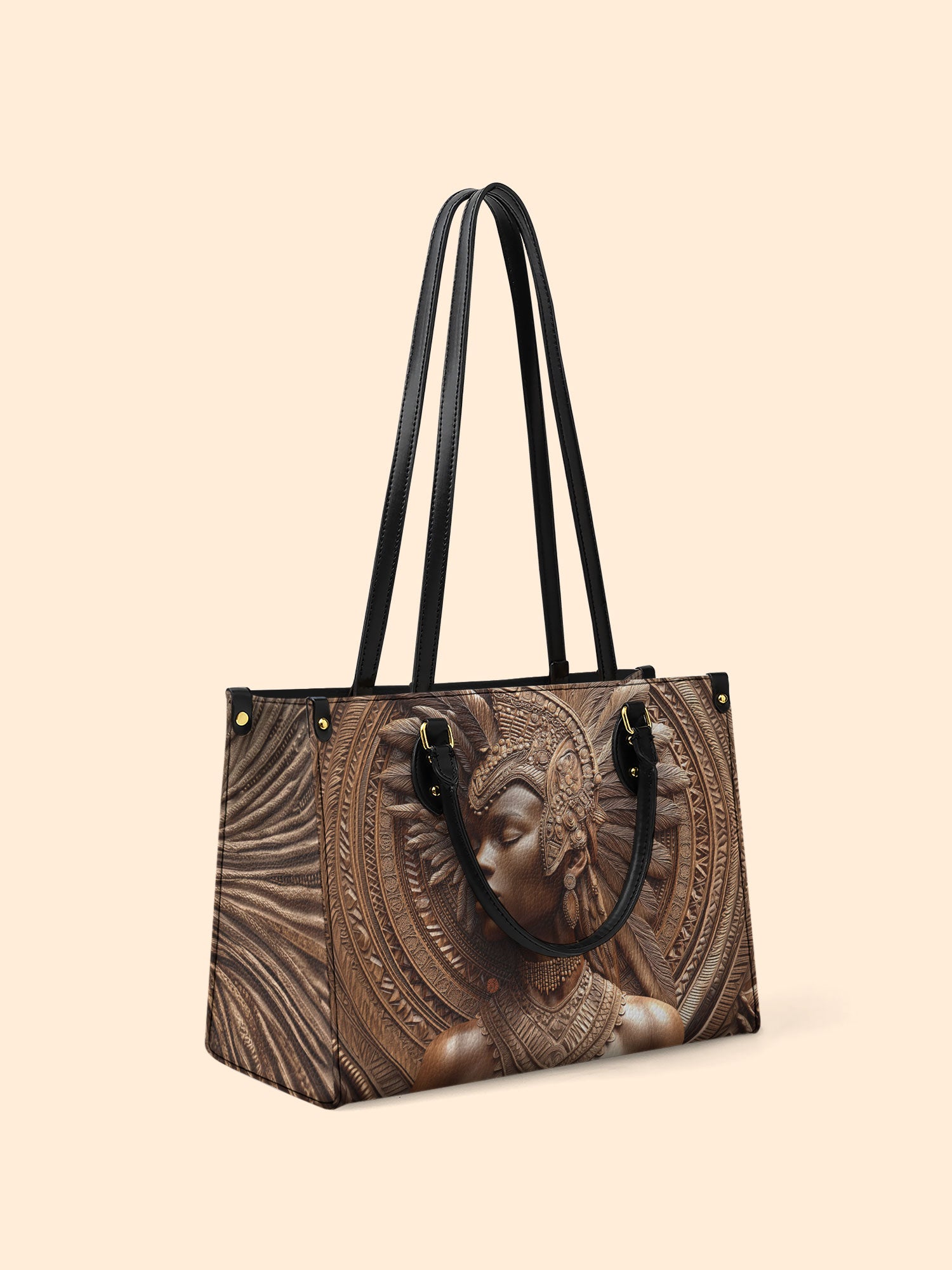 Timber Grace Premium Leather Handbag QR0TD352