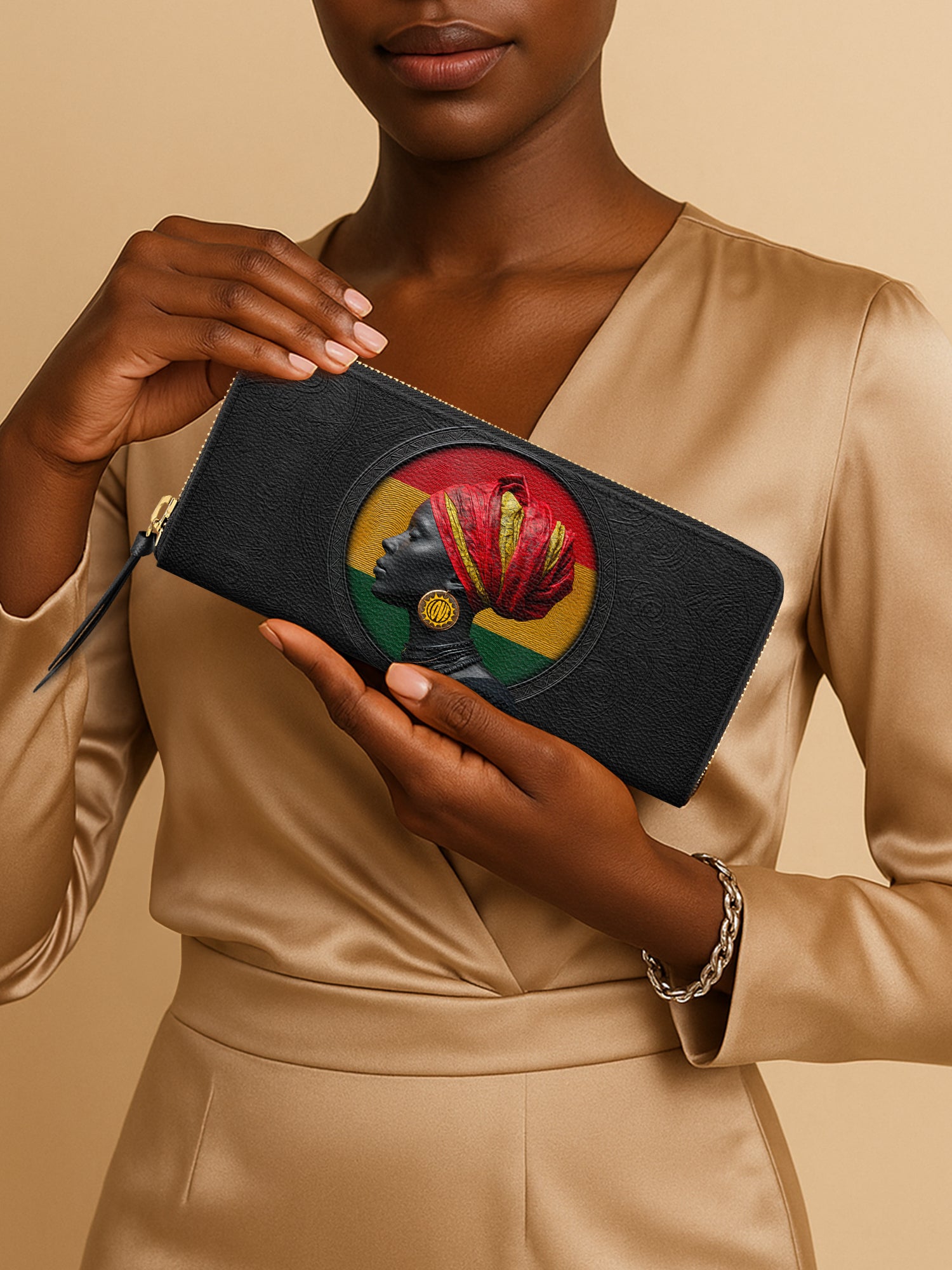 Roots Of Dawn Slimline Zippy Wallet QR0TV158