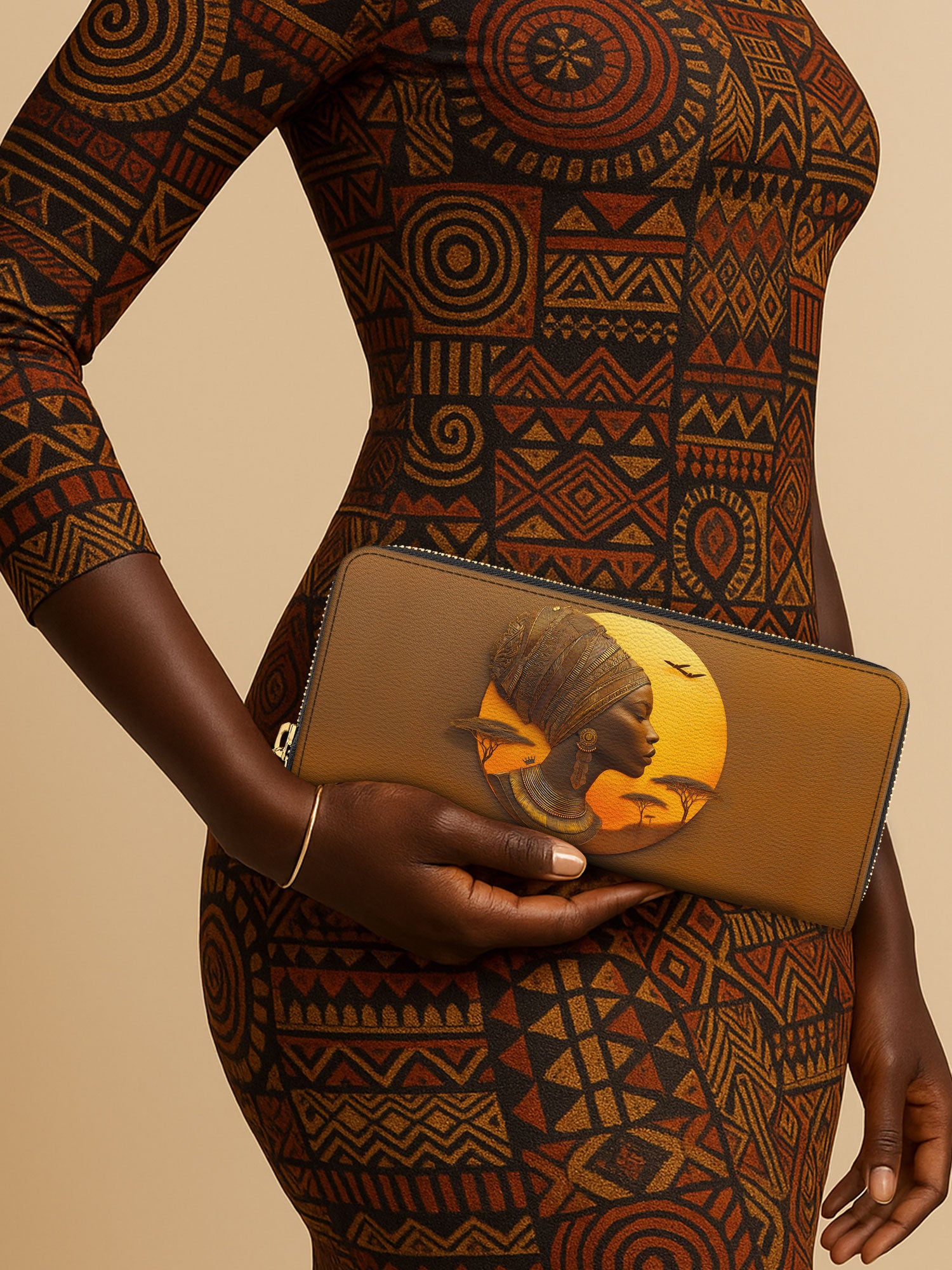 Savanna Serenity Slimline Zippy Wallet QR0TV154