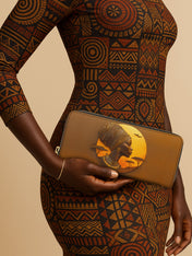 Savanna Serenity Slimline Zippy Wallet QR0TV154