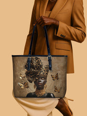 Absolute Allure Leather Bucket Bag QR0XD757