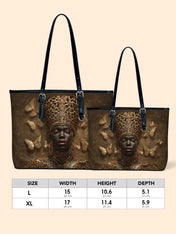 Angelic Affluence Leather Bucket Bag QR0XD756