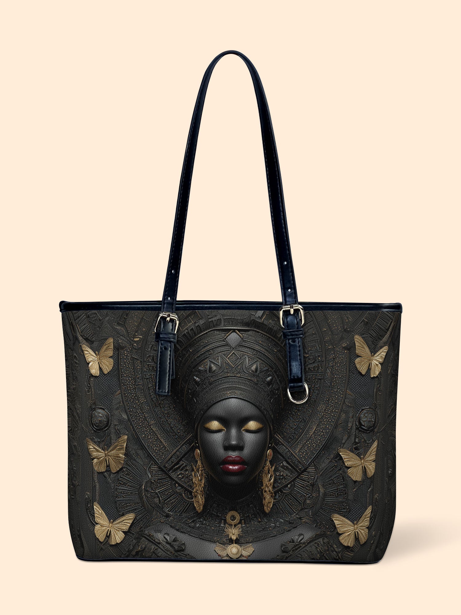 Blessed Dominion Leather Bucket Bag QR0XD754