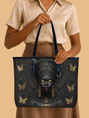 Blessed Dominion Leather Bucket Bag QR0XD754