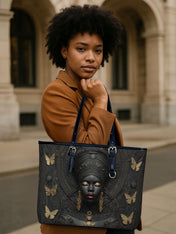 Blessed Dominion Leather Bucket Bag QR0XD754