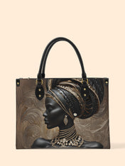 Althea Gold Premium Leather Handbag QR0XD567